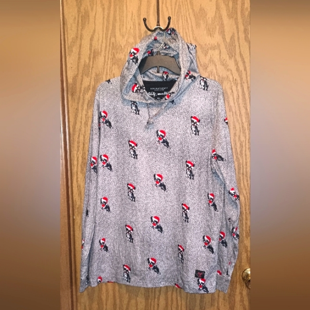 NWT Denim & Flower Ricky Singh Holiday Hoodie size M